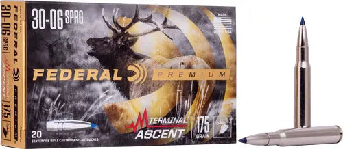 ASCENT 20RD 10BX/CSFEDERAL 30-06 175GR TERMINAL - American Ordnance