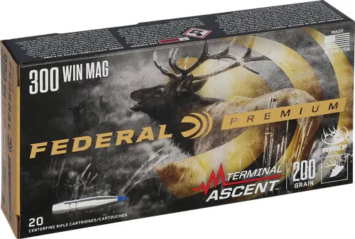 TERMINAL ASCENT 20RD 10BX/CSFEDERAL 300 WIN MAG 200GR - American Ordnance