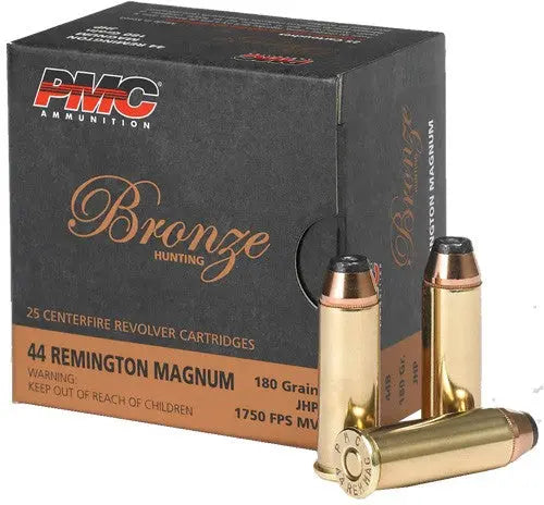 25RD 20BX/CSPMC 44 REM MAG 180GR JHP - American Ordnance