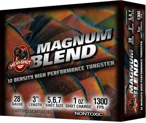 3&quot; 1OZ #567 5RD 10BX/CSHEVI-SHOT MAGNUM BLEND 28GA - American Ordnance