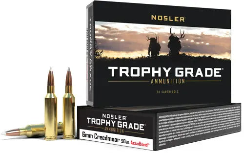 90GR ACCUBOND TIP 20RD 10BX/CSNOSLER TROPHY GRADE 6MM CM - American Ordnance