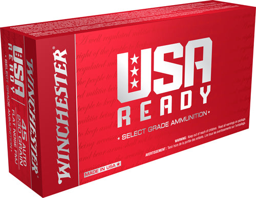 230GR FMJ-MATCH 50RD 10BX/CSWINCHESTER USA READY 45 ACP - American Ordnance