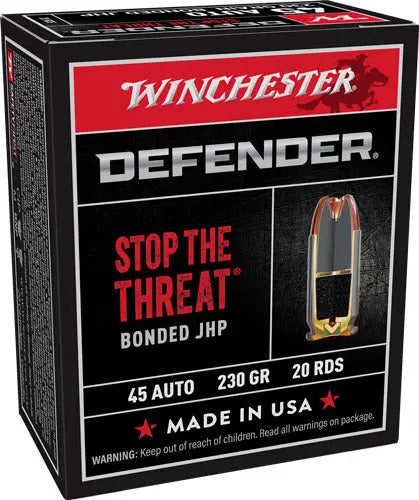 230GR PDX1 DEF HP 20RD 10BX/CSWINCHESTER SUPREME 45 ACP - American Ordnance