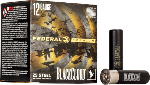 1-1/2OZ #2 1500FPS 25RD 10BX/CFEDERAL BLACK CLOUD 12GA 3.5&quot; - American Ordnance