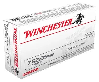 FMJ 20RD 10BX/CSWINCHESTER USA 7.62X39 123GR - American Ordnance