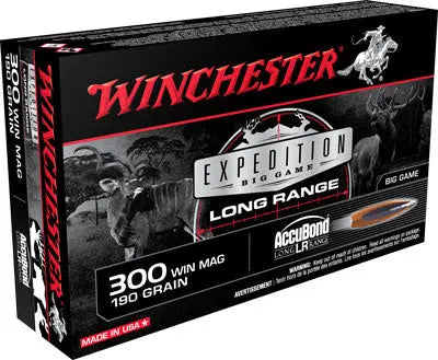 MAG 190GR ACCUBOND 20RD 10BX/CWINCHESTER EXPEDITION 300 WIN - American Ordnance