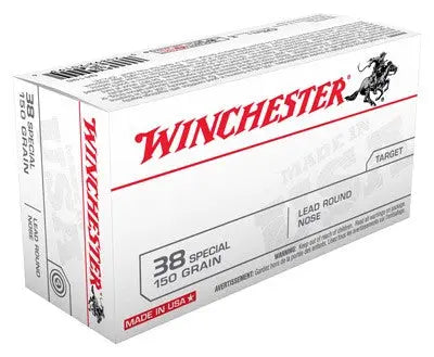 150GR LEAD-RN 50RD 10BX/CSWINCHESTER USA 38 SPECIAL - American Ordnance