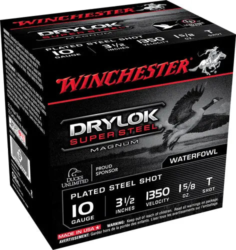 1-5/8OZ #T 1350FPS 25RD 10BX/CWINCHESTER DRYLOK 10GA 3.5" - American Ordnance