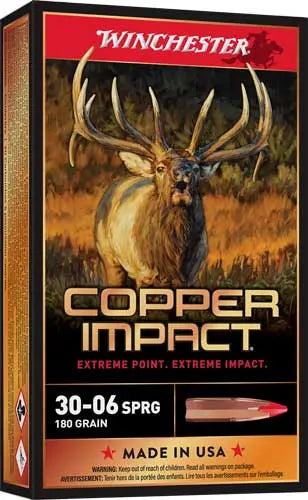 180GR 20RD 10BX/CSWINCHESTER COPPER IMPACT 30-06 - American Ordnance