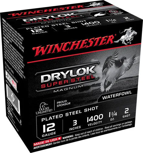 1-1/4OZ #2 25RD 10BX/CSWINCHESTER DRYLOK 12GA 3" - American Ordnance