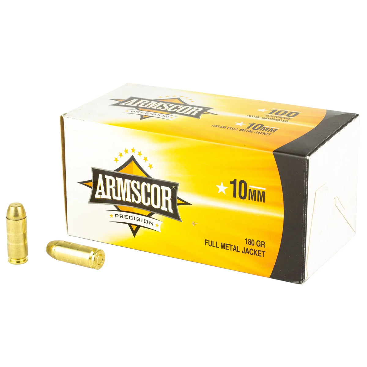 ARMSCOR 10MM 180GR FMJ 100/1200 - American Ordnance