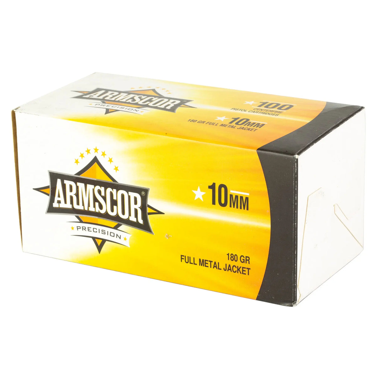 ARMSCOR 10MM 180GR FMJ 100/1200 - American Ordnance