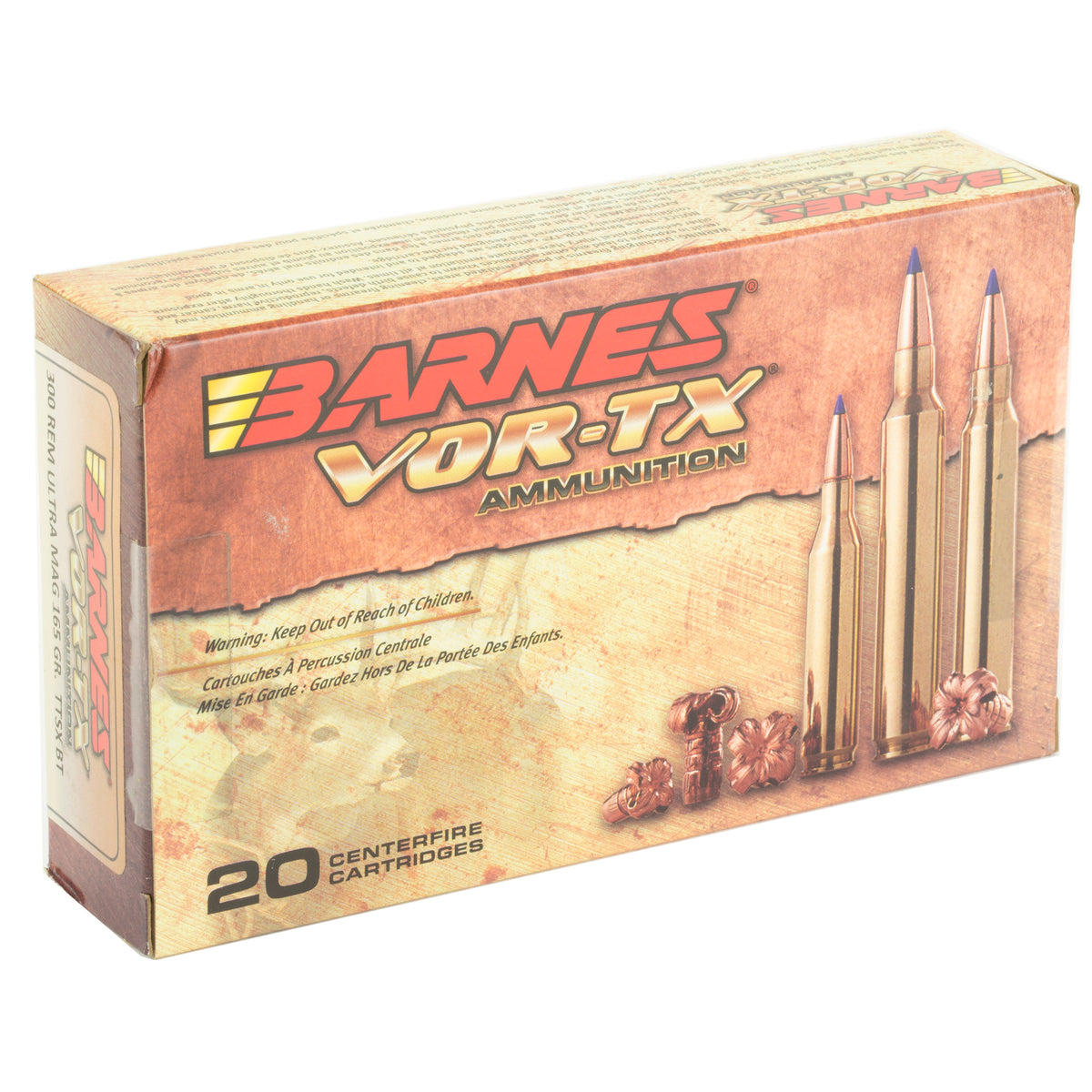 BARNES VOR-TX 300RUM 165GR TTSX 20RD