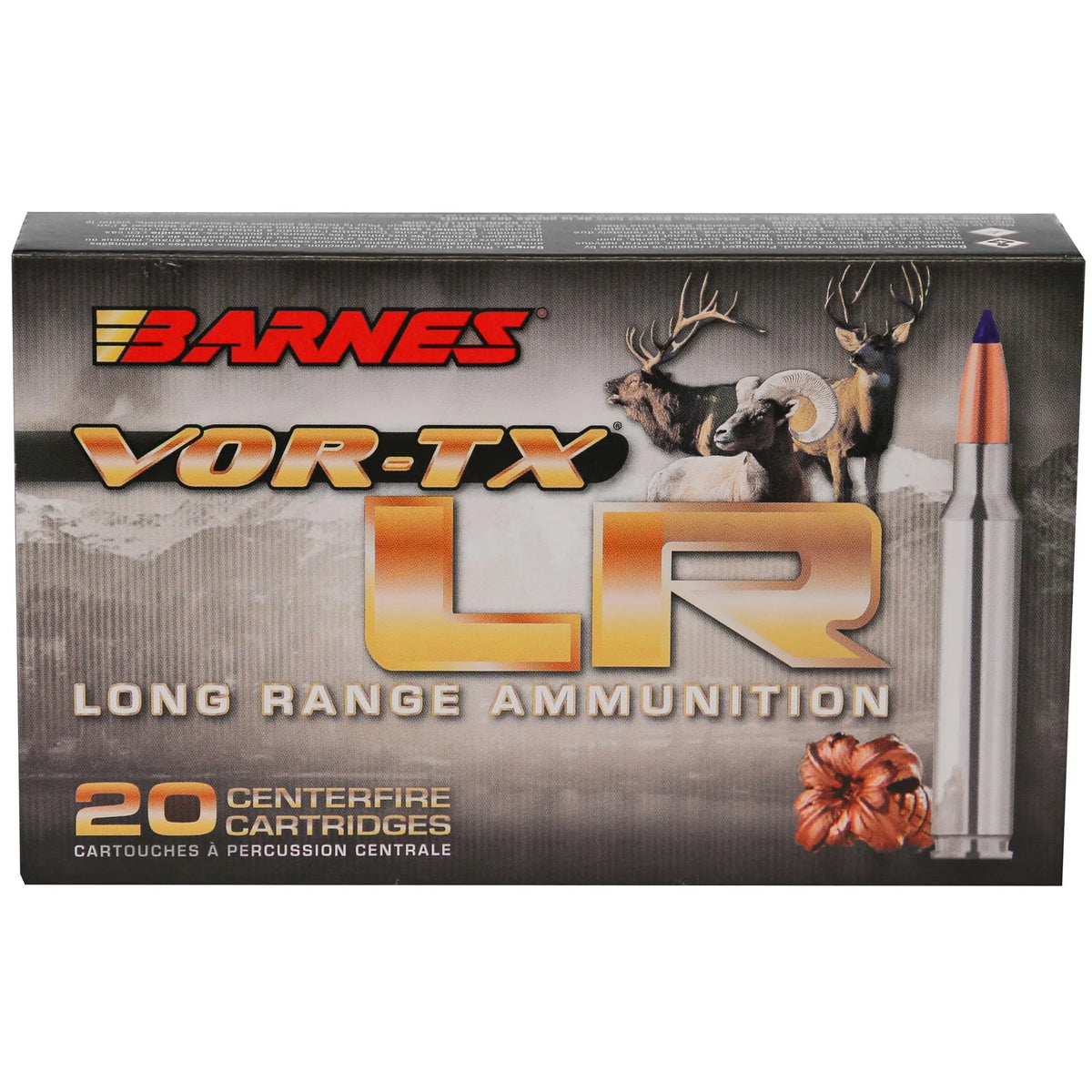 BARNES LRX BT 6.5CREED 127GR 20/200 - American Ordnance