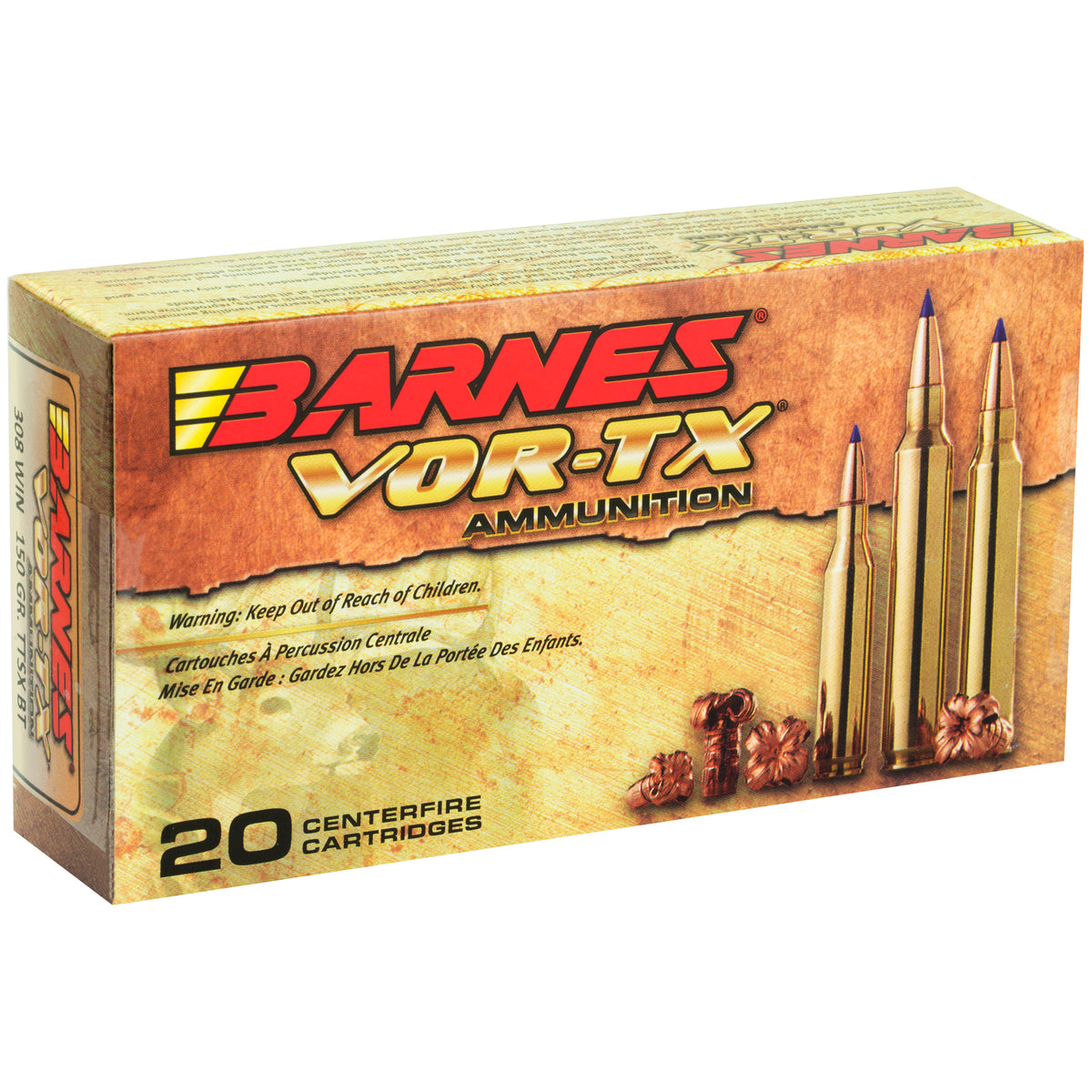 BARNES VOR-TX 308WIN 150GR TTSX 20RD