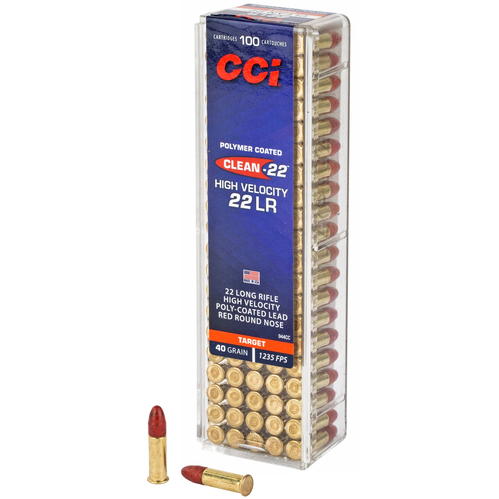 CCI 22LR HV 40GR LRN RED 100/5000 - American Ordnance