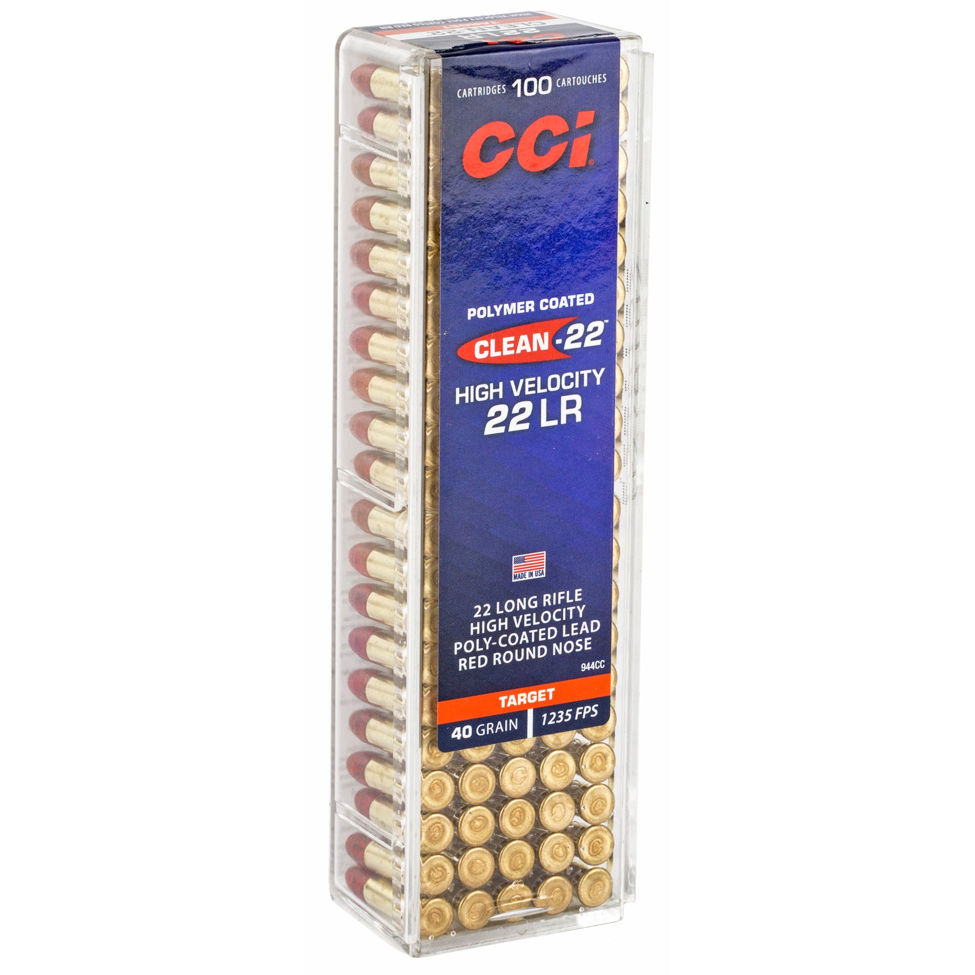 CCI 22LR HV 40GR LRN RED 100/5000 - American Ordnance