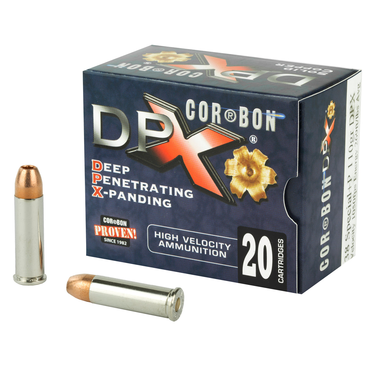 CORBON DPX 38SPL+P 110GR BRNSX 20RD