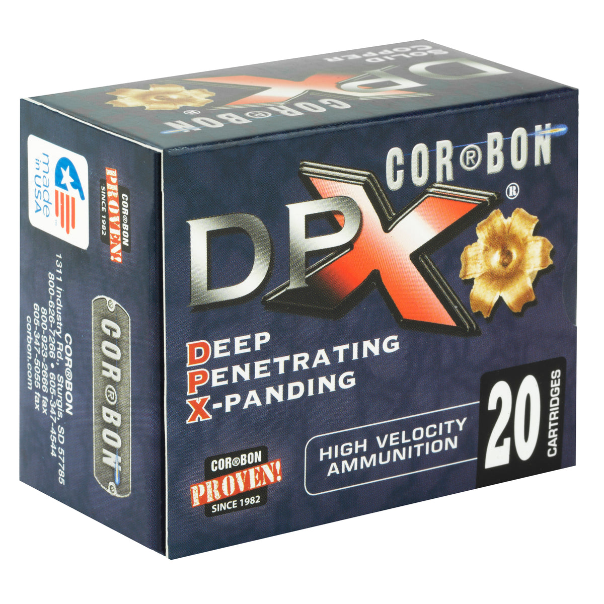 CORBON DPX 38SPL+P 110GR BRNSX 20RD