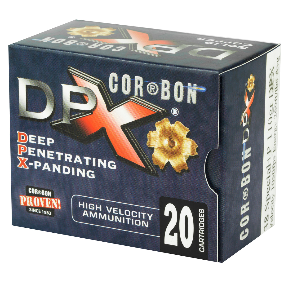 CORBON DPX 38SPL+P 110GR BRNSX 20RD