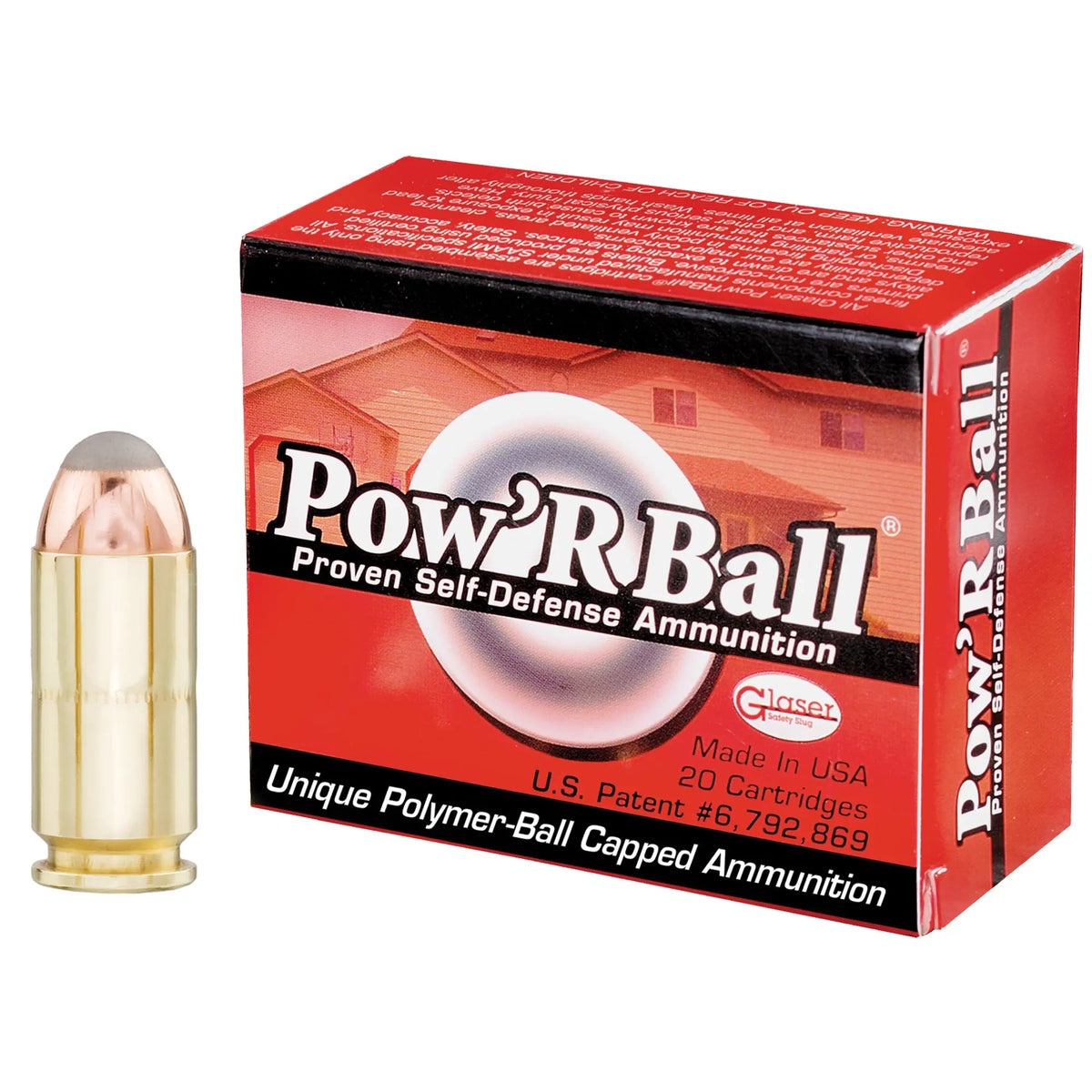 CORBON POW&#39;RBALL 40SW 135GR 20/500 - American Ordnance