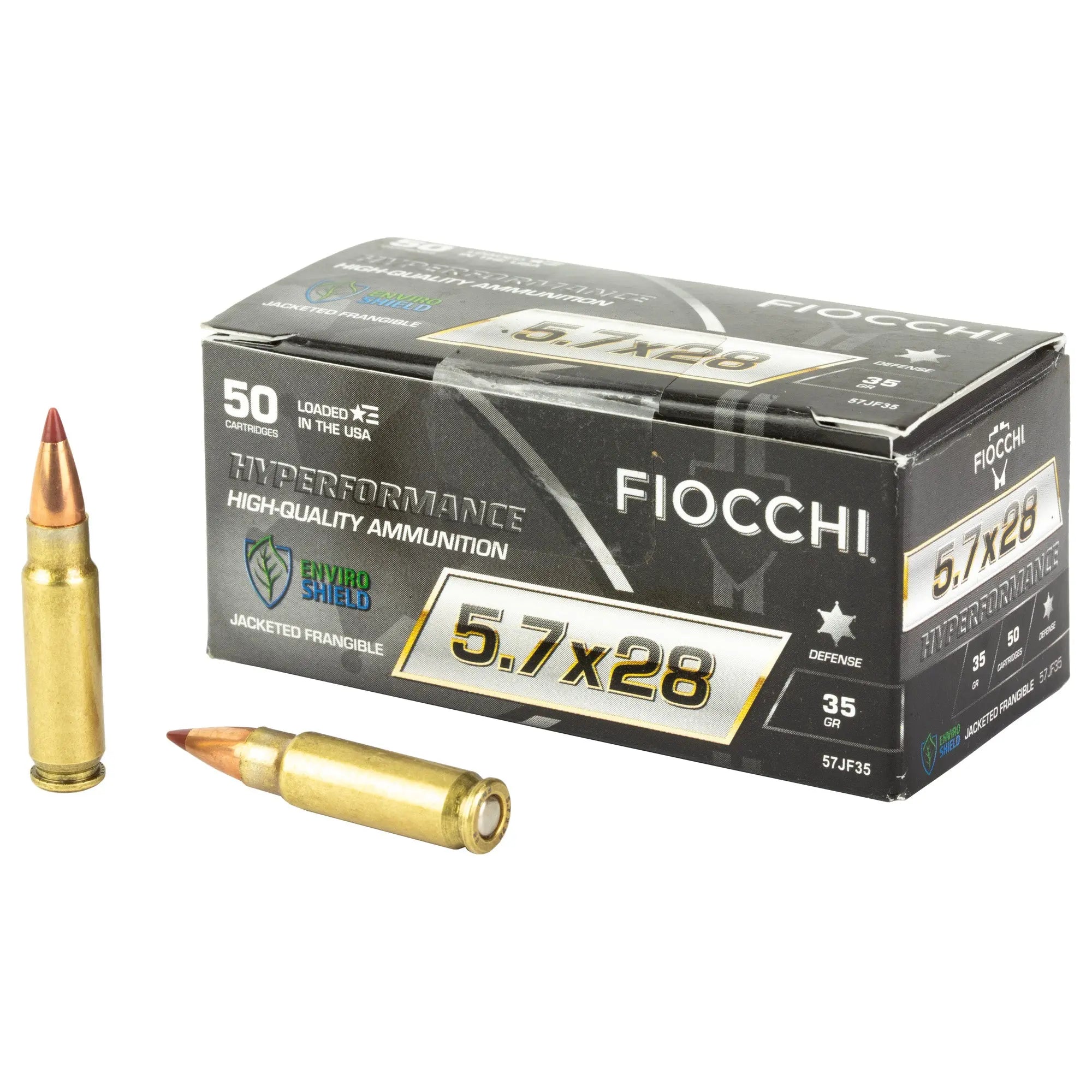 FIOCCHI HP 5.7X28MM 35GR JF 50/500 - American Ordnance