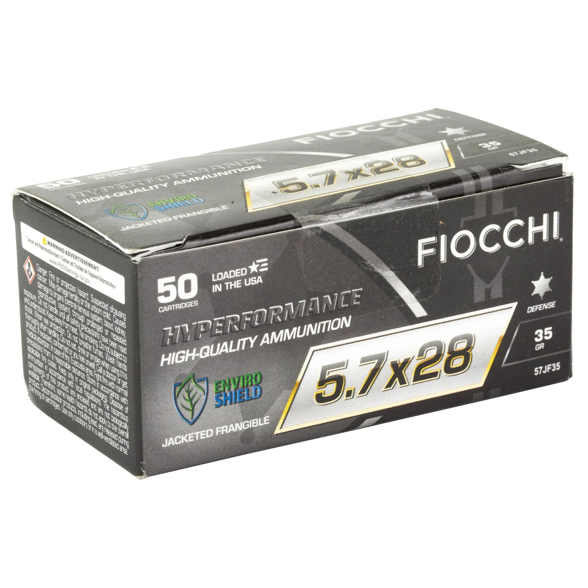 FIOCCHI HP 5.7X28MM 35GR JF 50/500 - American Ordnance