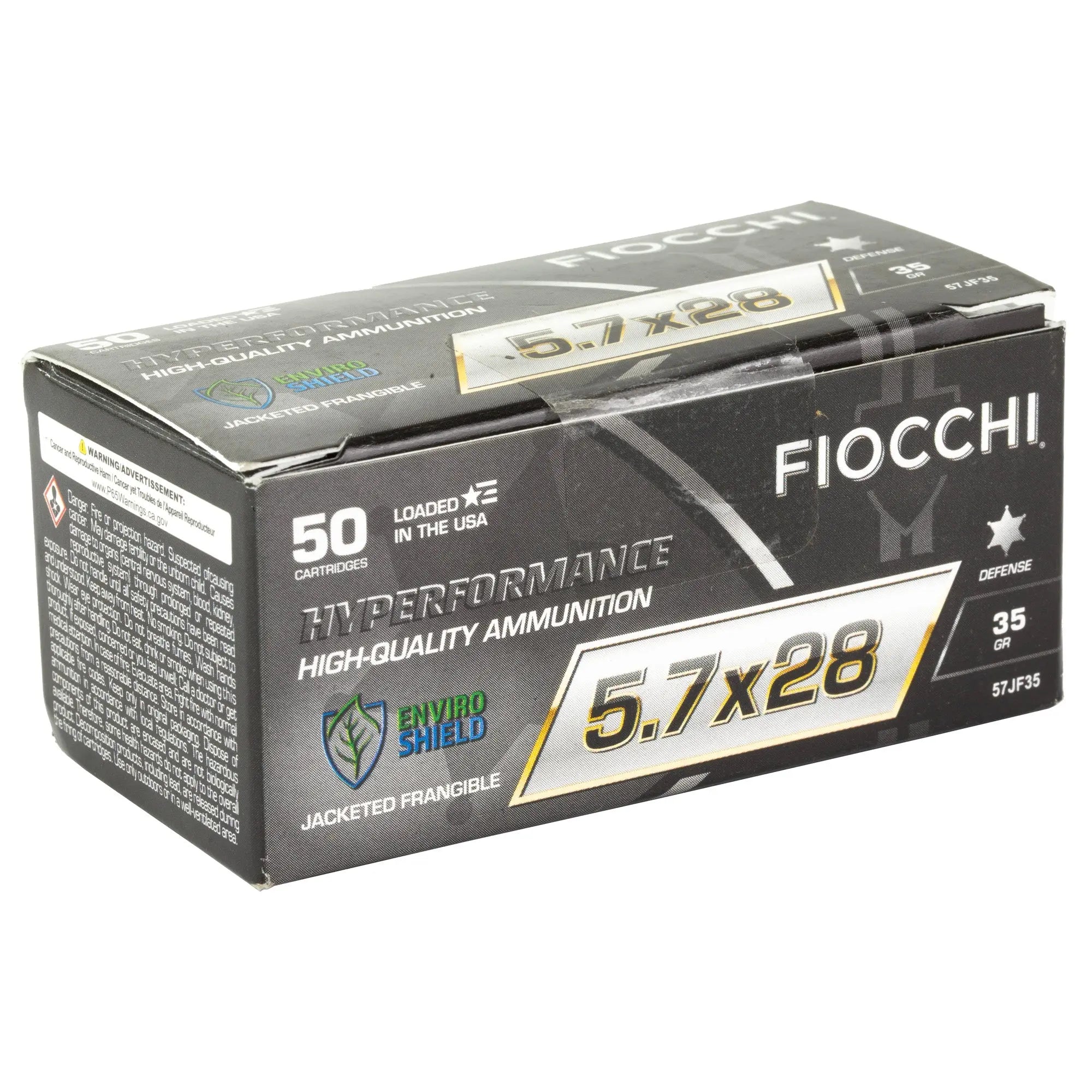 FIOCCHI HP 5.7X28MM 35GR JF 50/500 - American Ordnance