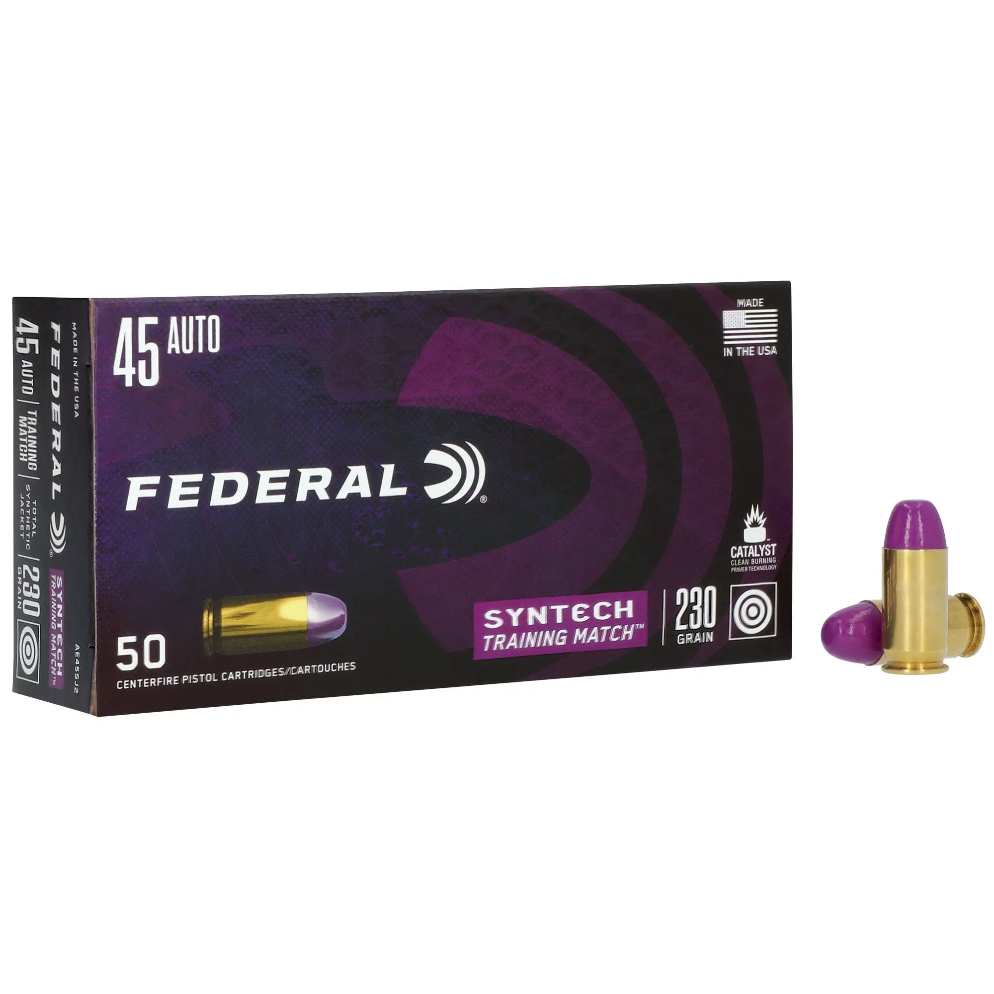 FED SYNTECH 45ACP 230GR TSJ 50/500 - American Ordnance