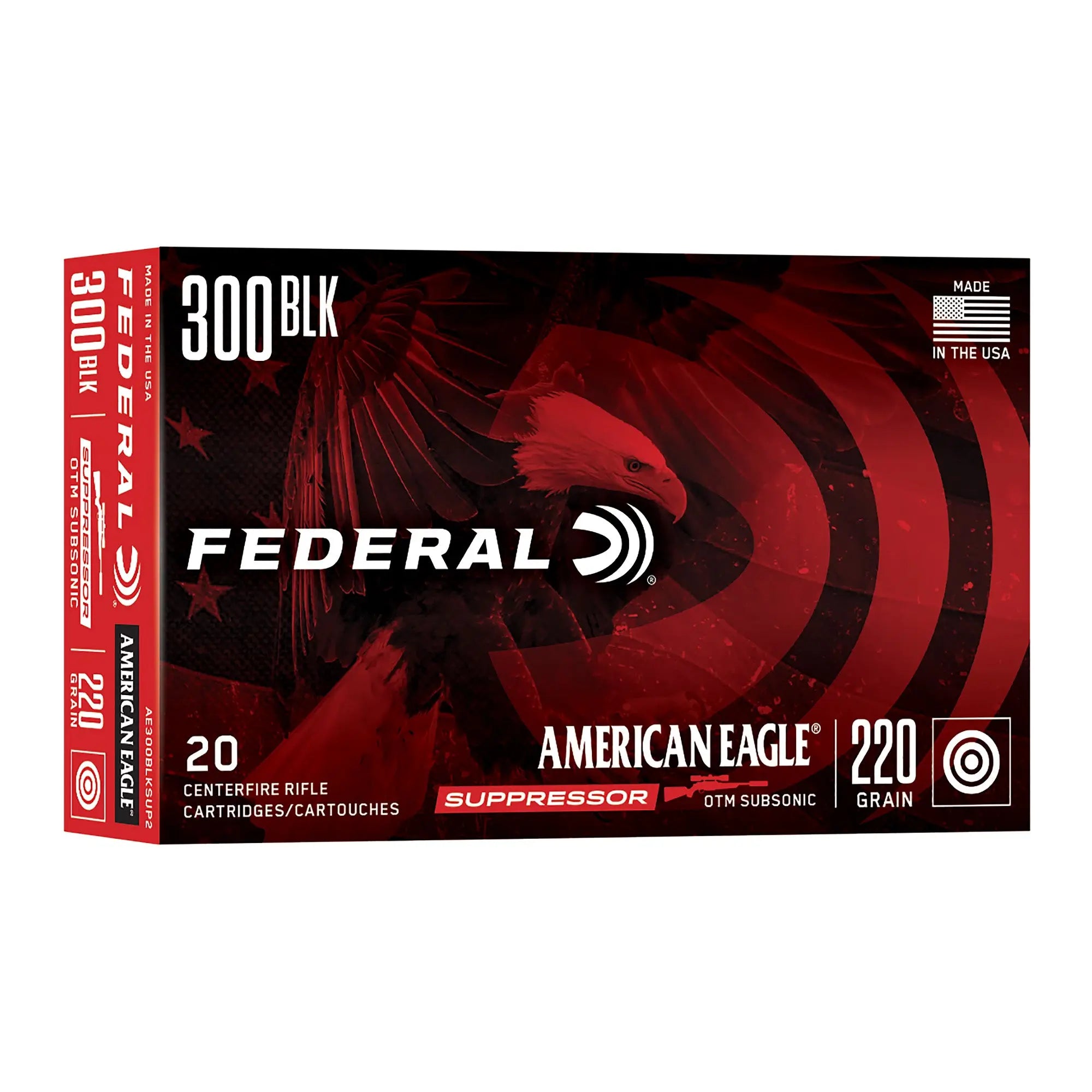 FED AE SUPPRESSOR 300BLK 220GR OT 20 - American Ordnance