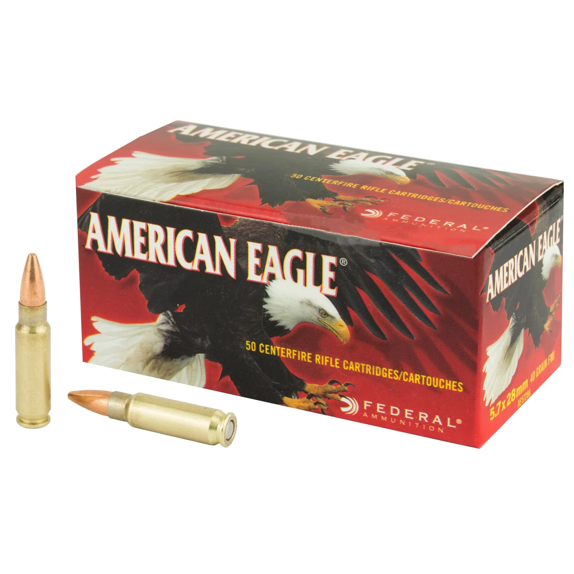 FED AE 5.7X28 40GR SPEER TMJ 50/500 - American Ordnance