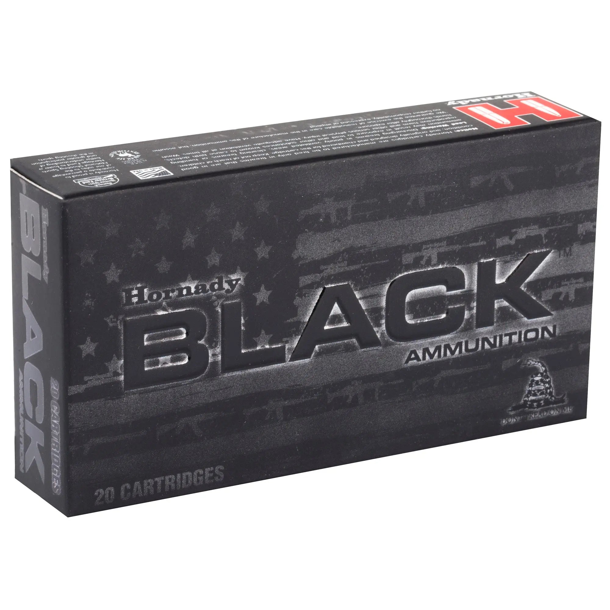 HRNDY BLACK 223REM 62GR FMJ 20/200 - American Ordnance