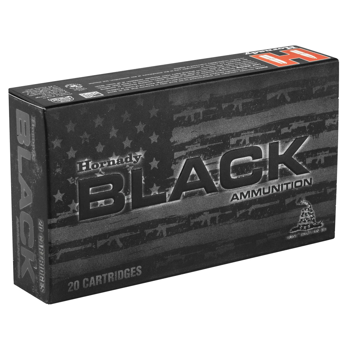 HRNDY BLACK 308WIN 155GR AMAX 20/200 - American Ordnance