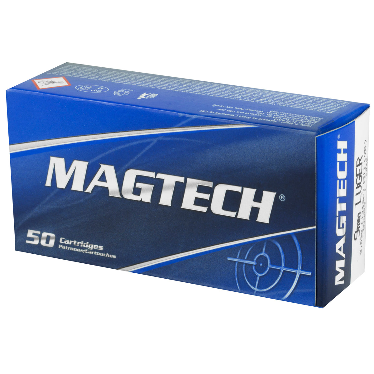 MAGTECH 9MM 124GR FMJ 50/1000 - American Ordnance