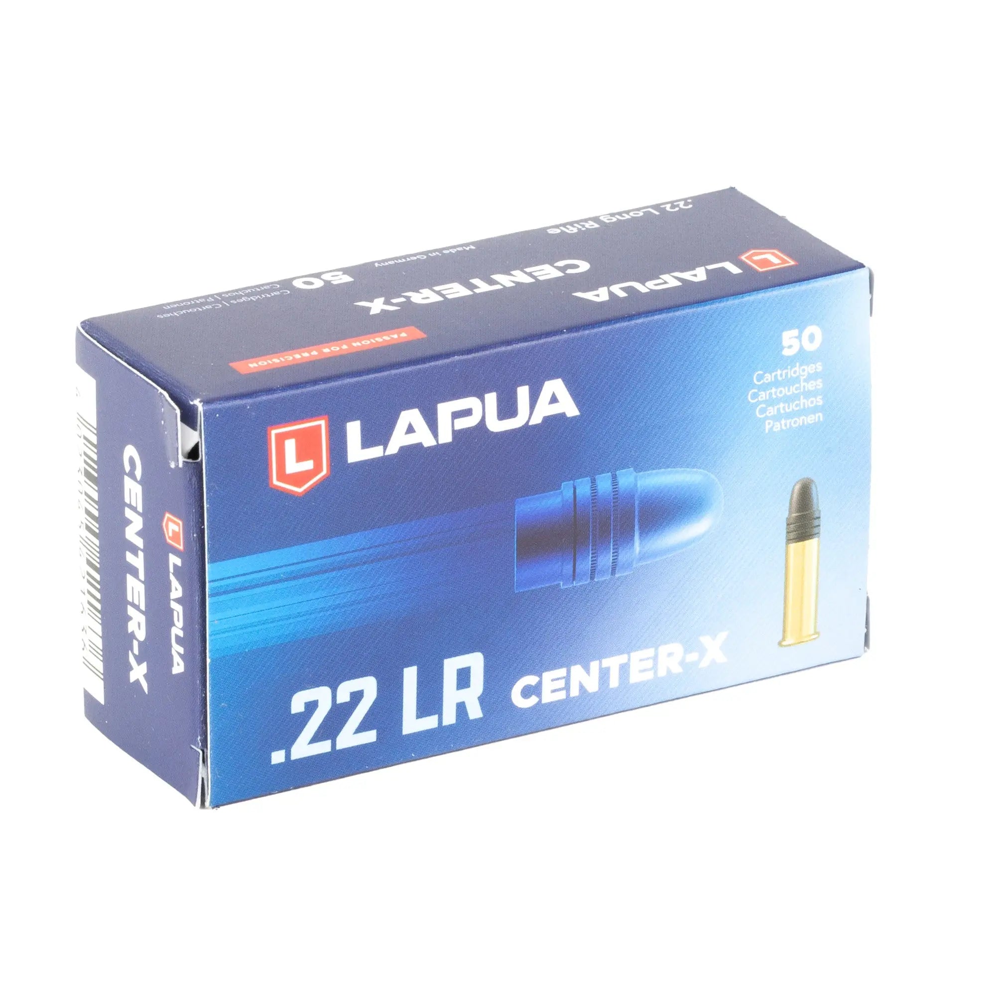 LAPUA CENTER-X 22LR 40GR 50/5000 - American Ordnance