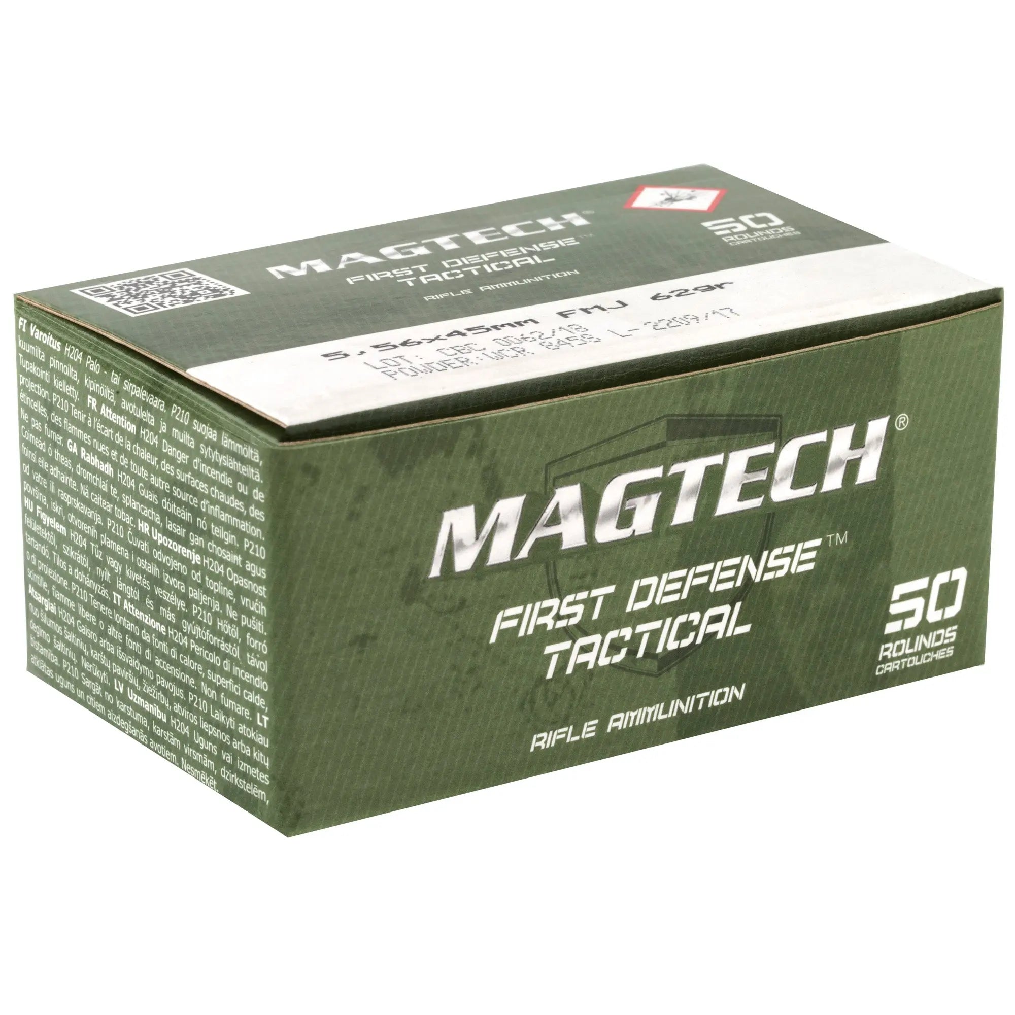 MAGTECH CBC 556NATO 62GR FMJ 50/1000 - American Ordnance