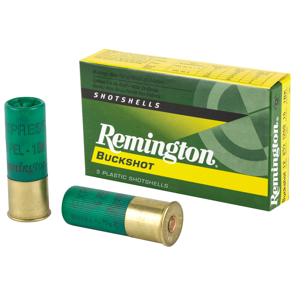 REMINGTON  EXP 12GA 2.75&quot; 1 BUCK 5RD