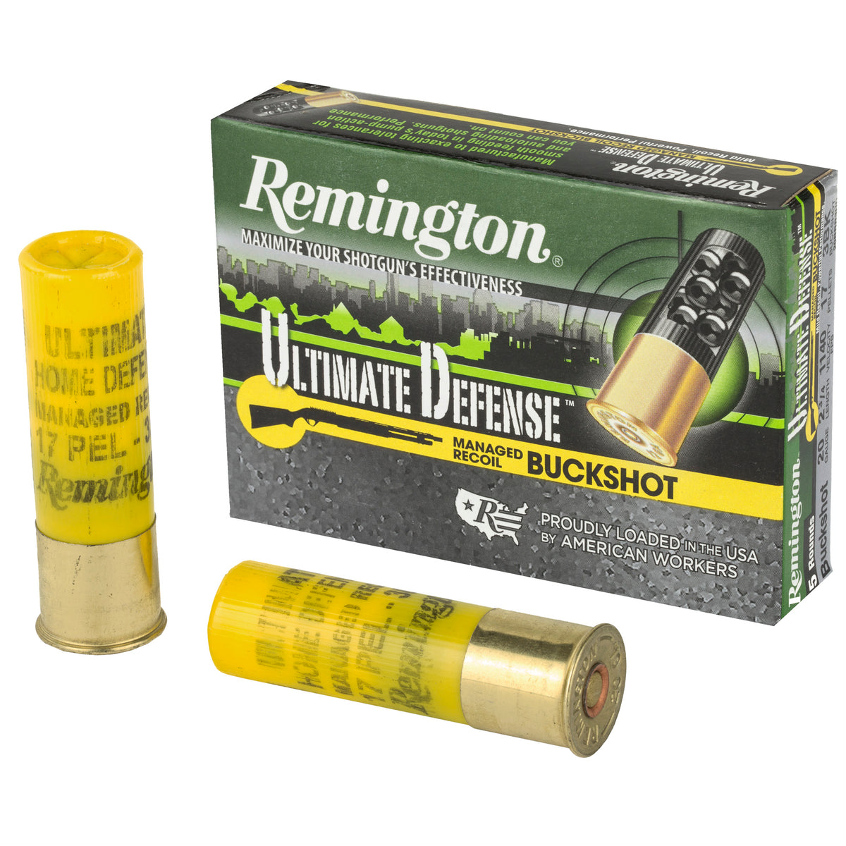 REMINGTON  ULT DEF 20GA 2.75&quot; 3 BUCK 5RD