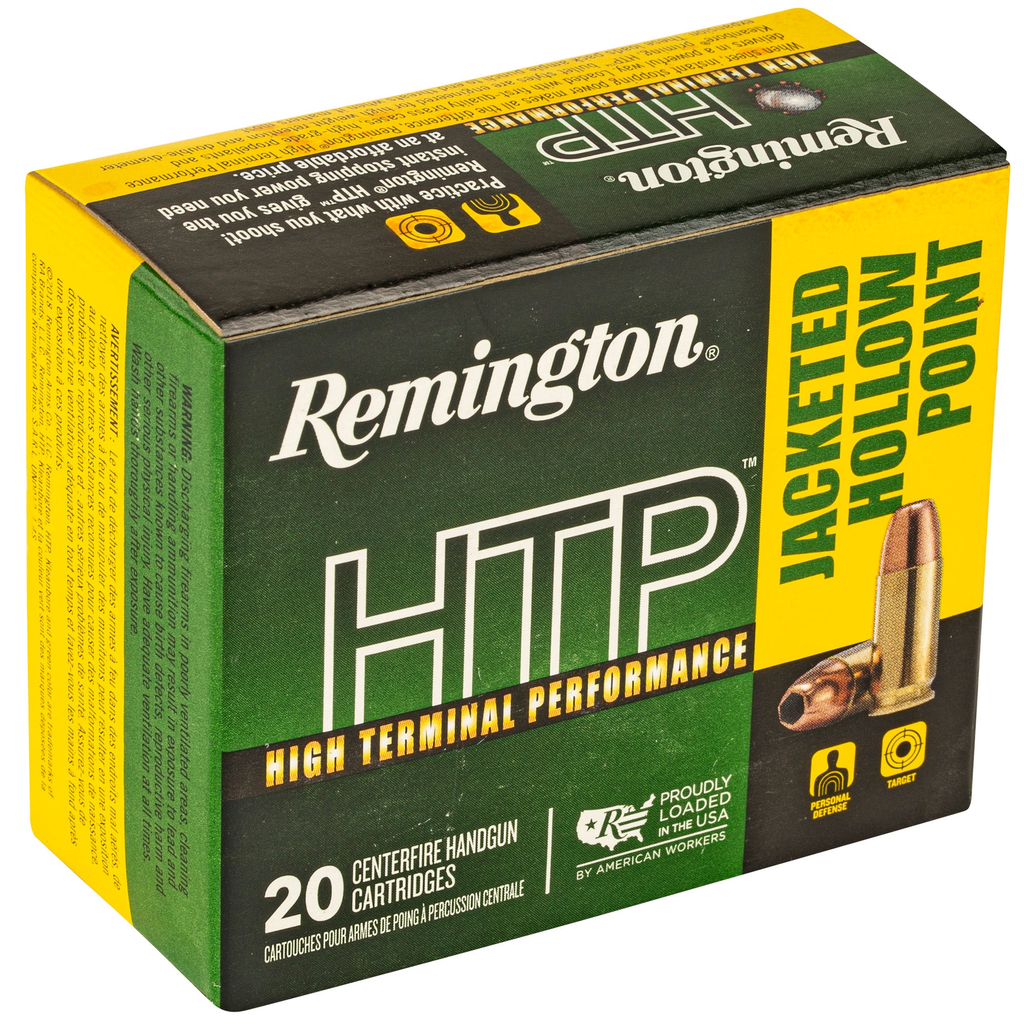 REM HTP 9MM 147GR JHP 20/500 - American Ordnance