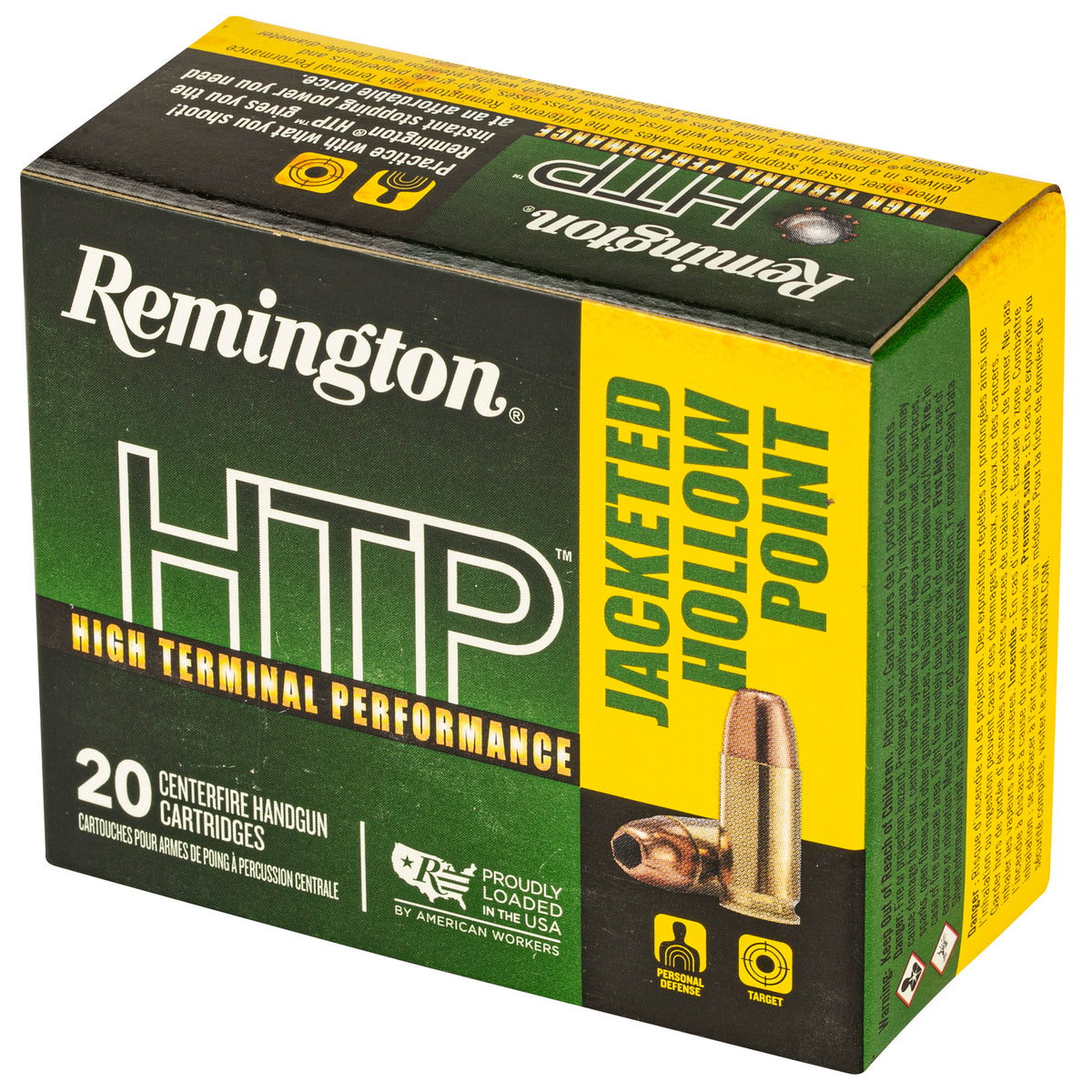 REM HTP 9MM 147GR JHP 20/500 - American Ordnance