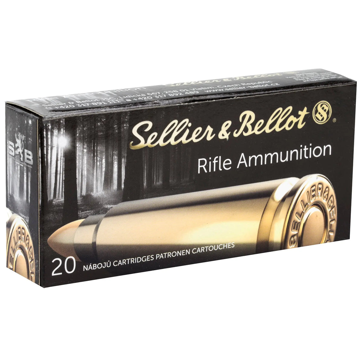 S&amp;B 762X39 124GR FMJ 20/600 - American Ordnance