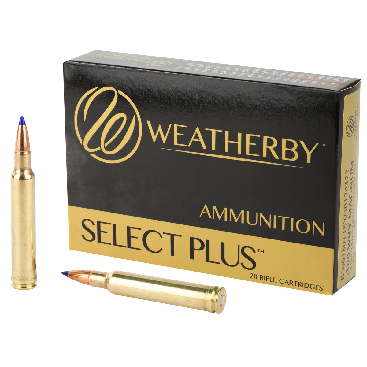 WEATHERBY AMMO 300WBY 180GR TTSX 20RD