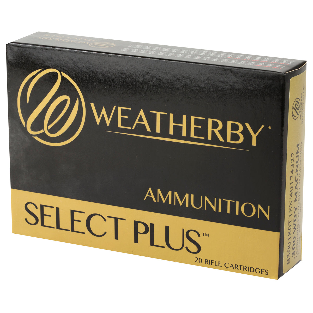 WEATHERBY AMMO 300WBY 180GR TTSX 20RD