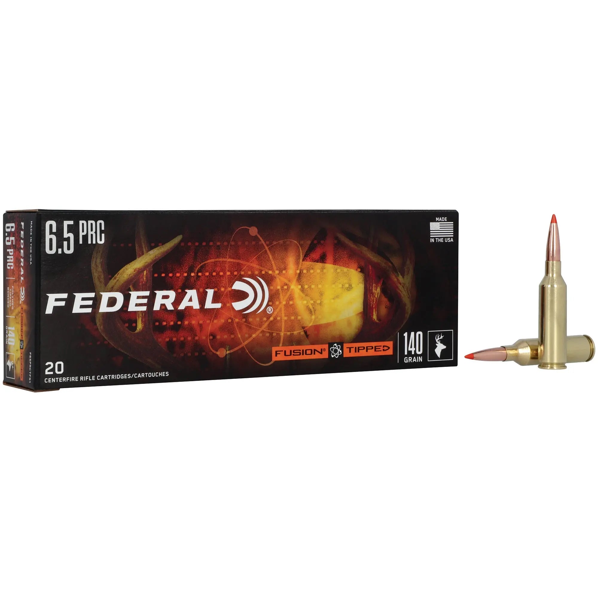 FUSION TIPPED 6.5PRC 140GR 20/200 - American Ordnance