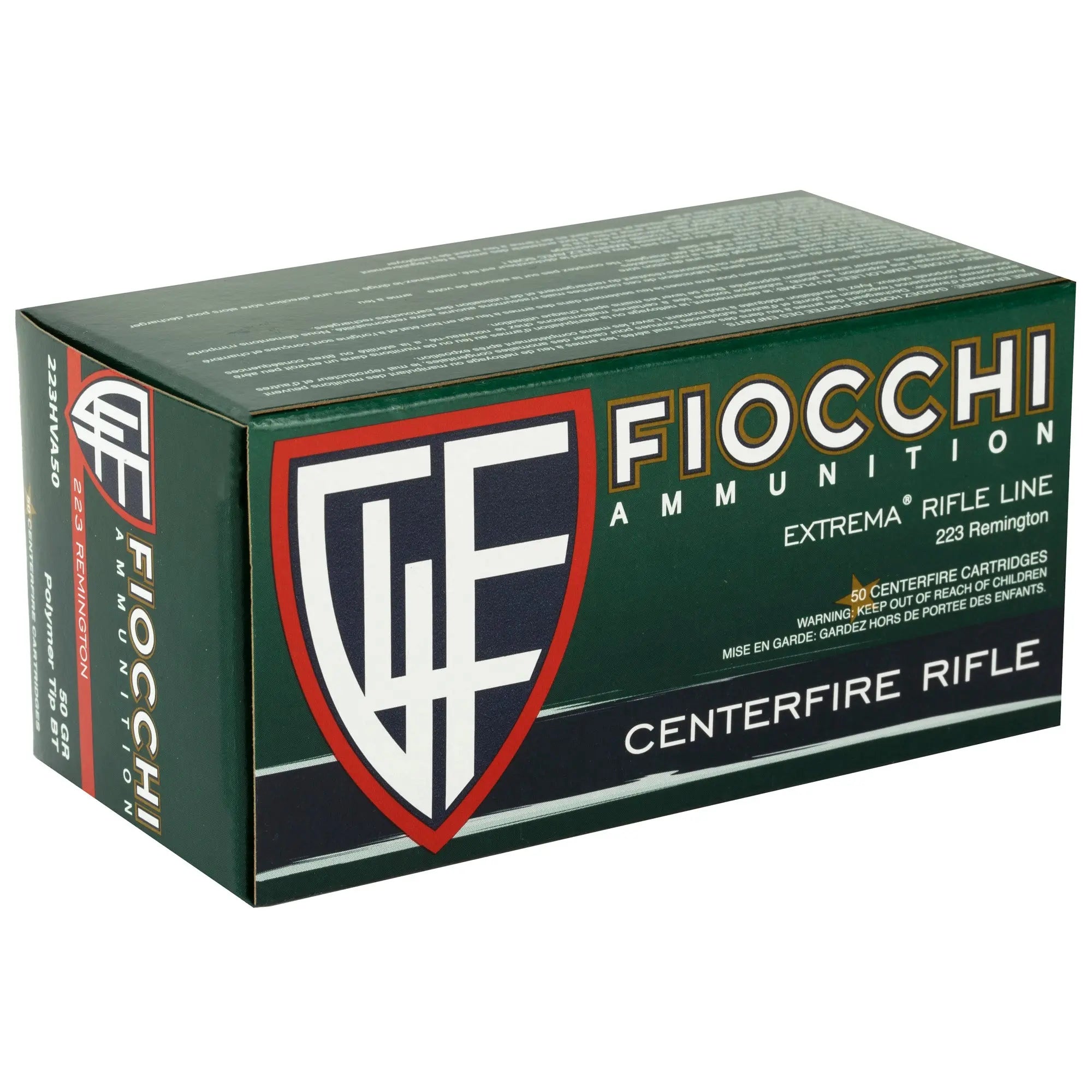 FIOCCHI 223REM 50GR VMAX 50/1000 - American Ordnance