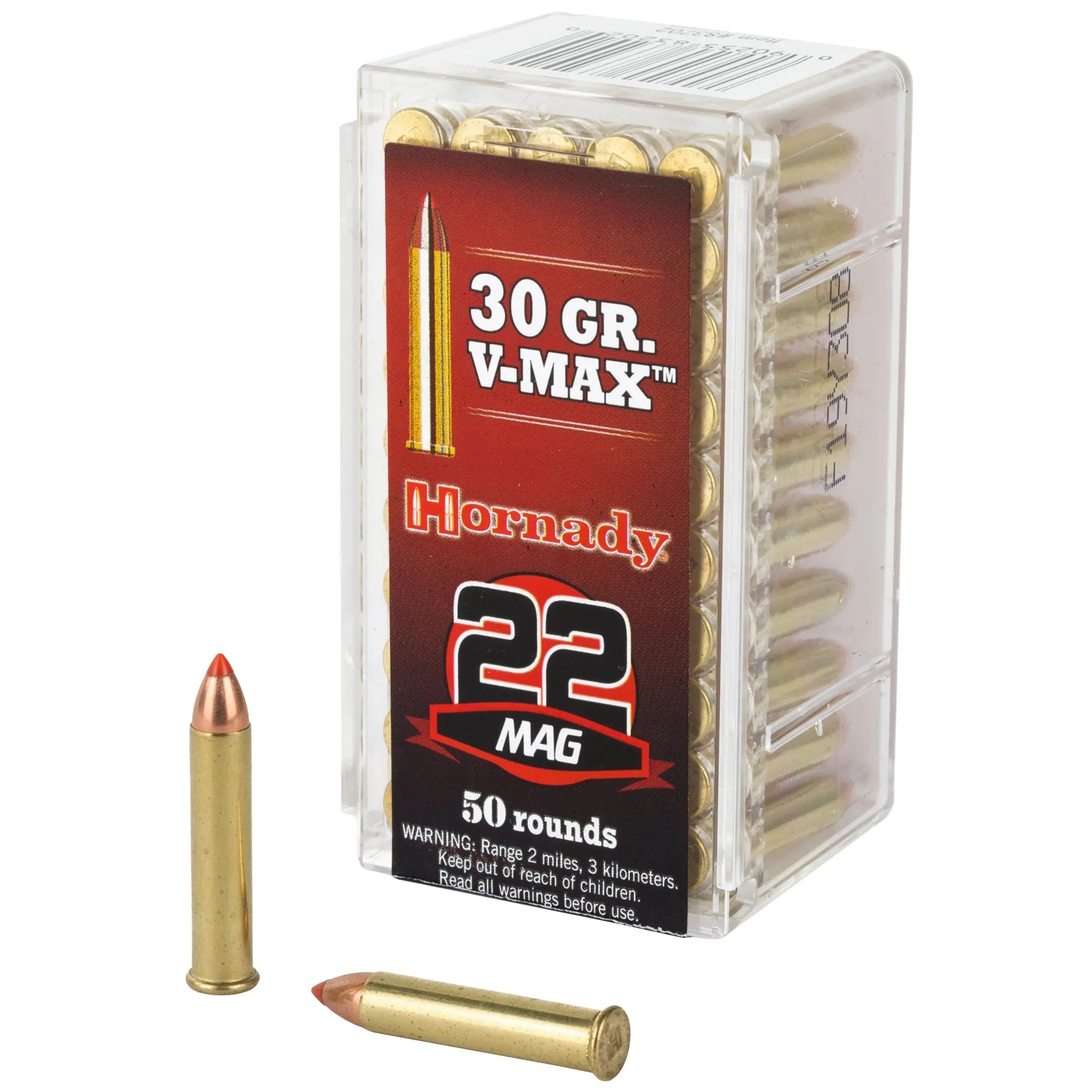 HRNDY 22WMR 30R V-MAX 50/2000 - American Ordnance