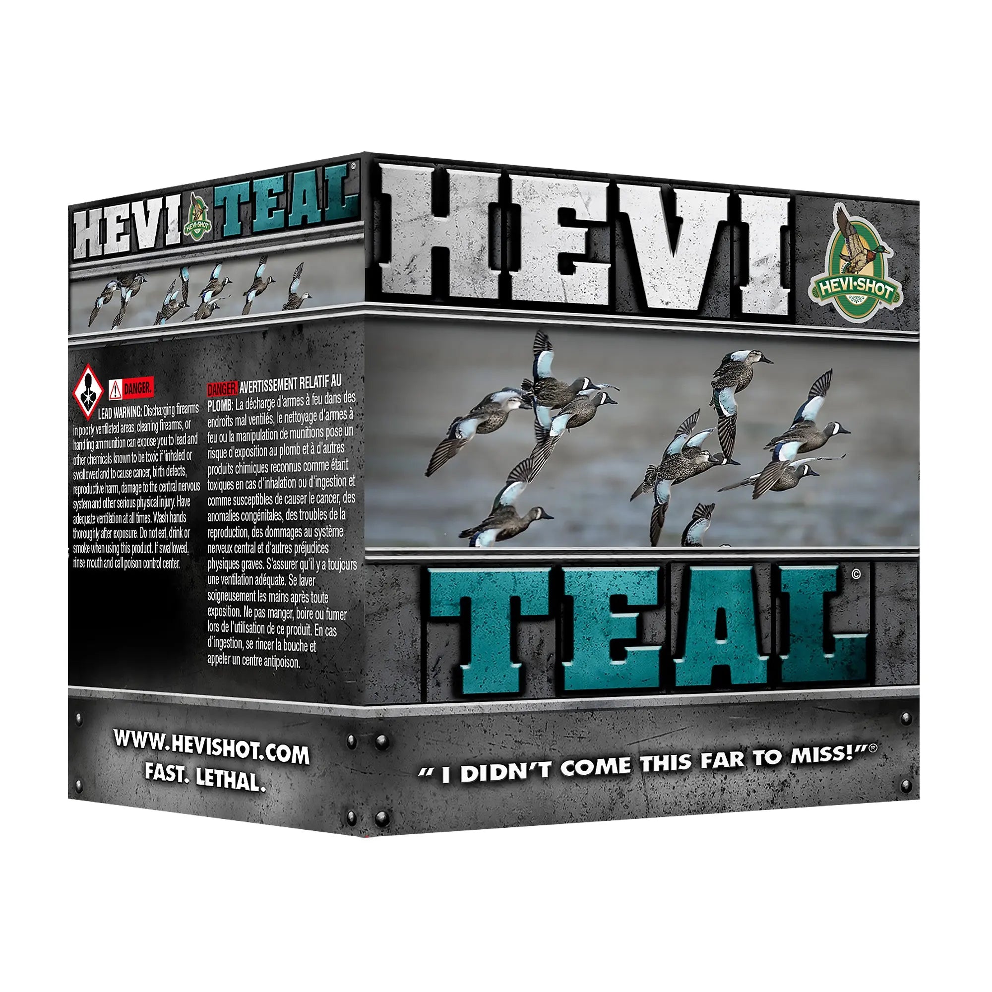 HEVI TEAL 12GA 3" #6 25/250 - American Ordnance