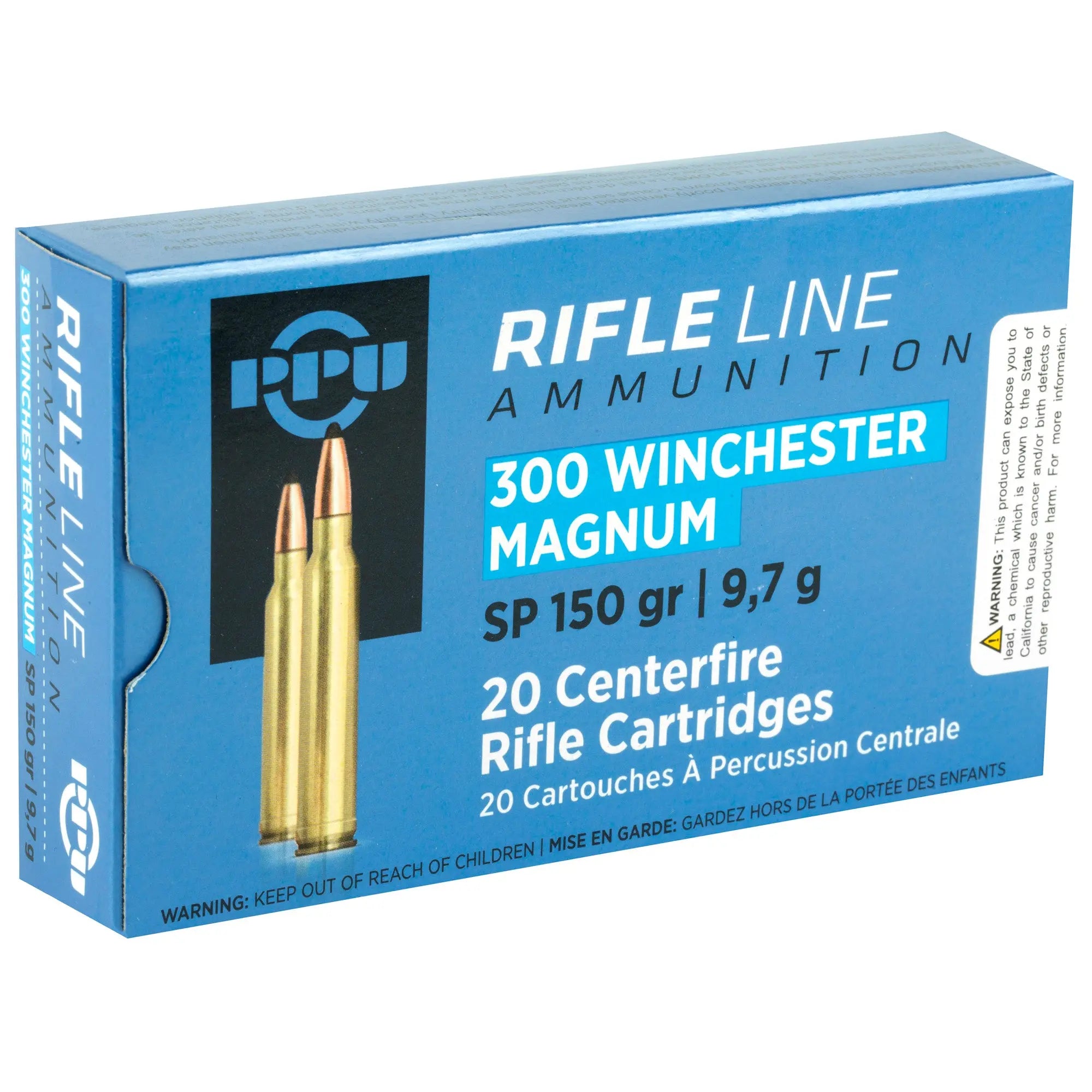 PPU 300WIN MAG SP 150GR 20/200 - American Ordnance