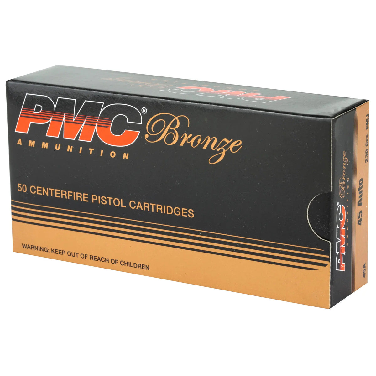 PMC BRNZ 45ACP 230GR FMJ 50/1000 - American Ordnance