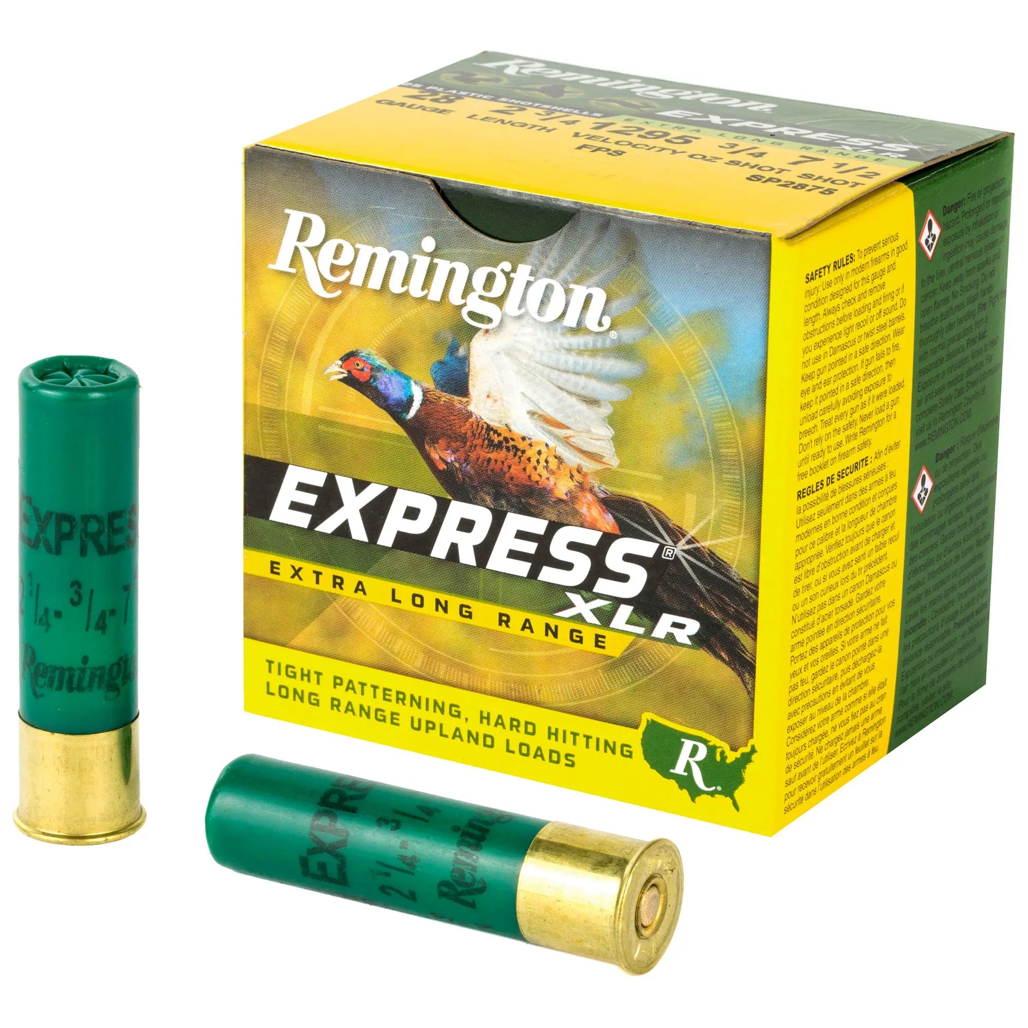 REM EXP LR 28GA 2.75" # 7.5  25/250 - American Ordnance